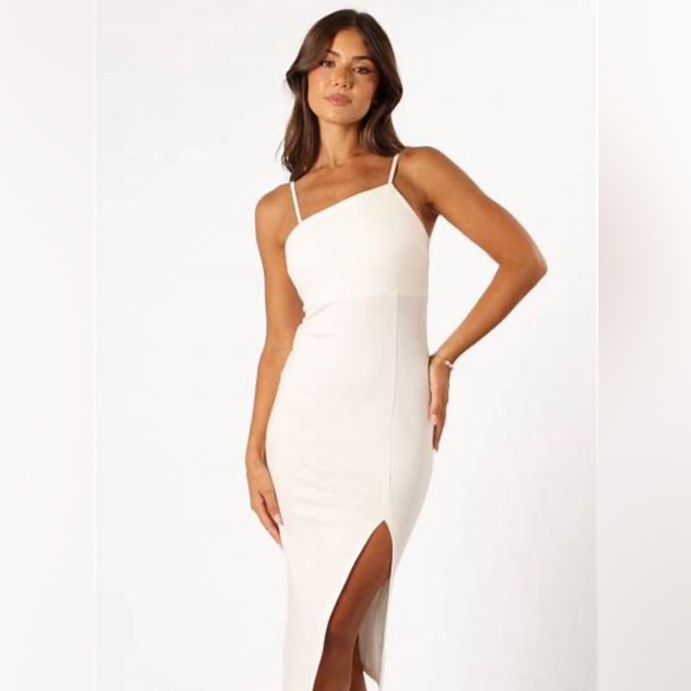 Petal & Pup Cream Midi Dress